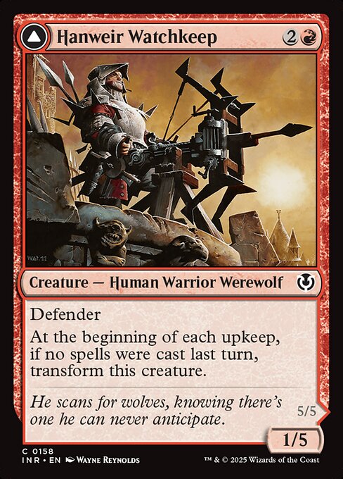 Hanweir Watchkeep // Bane of Hanweir - catalogue image