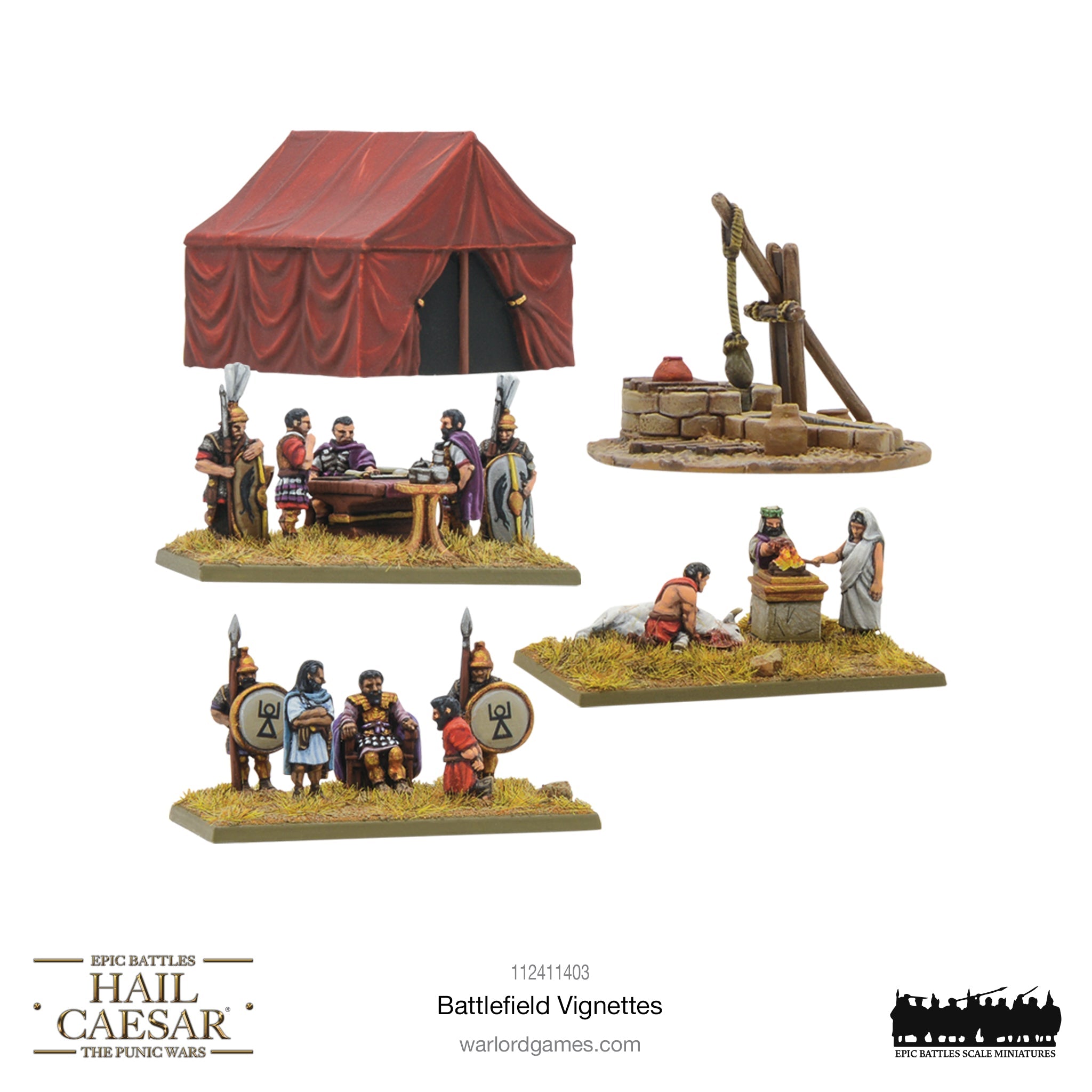 Epic Hail Caesar - Vignettes and Objectives Set