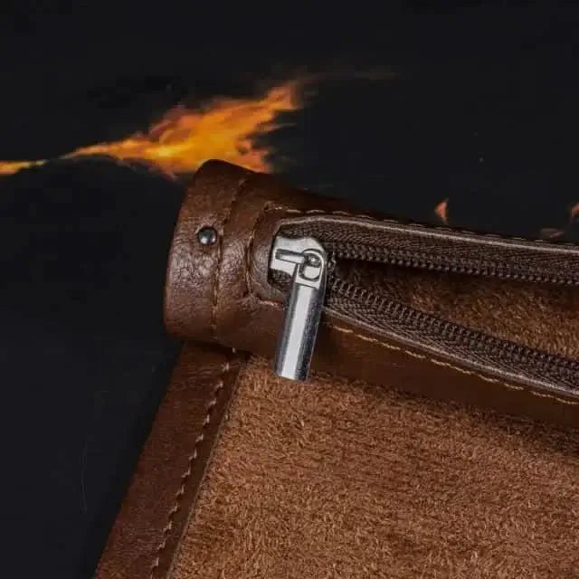 Scroll of Holding (Brown) | Vegan Leather Dice Mat - The Ork Forge