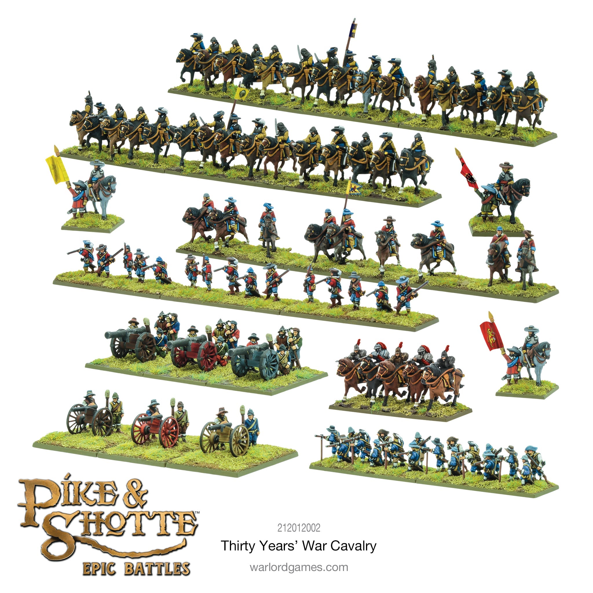 Epic Pike & Shotte - Thirty Year's War Cavalry Battalia