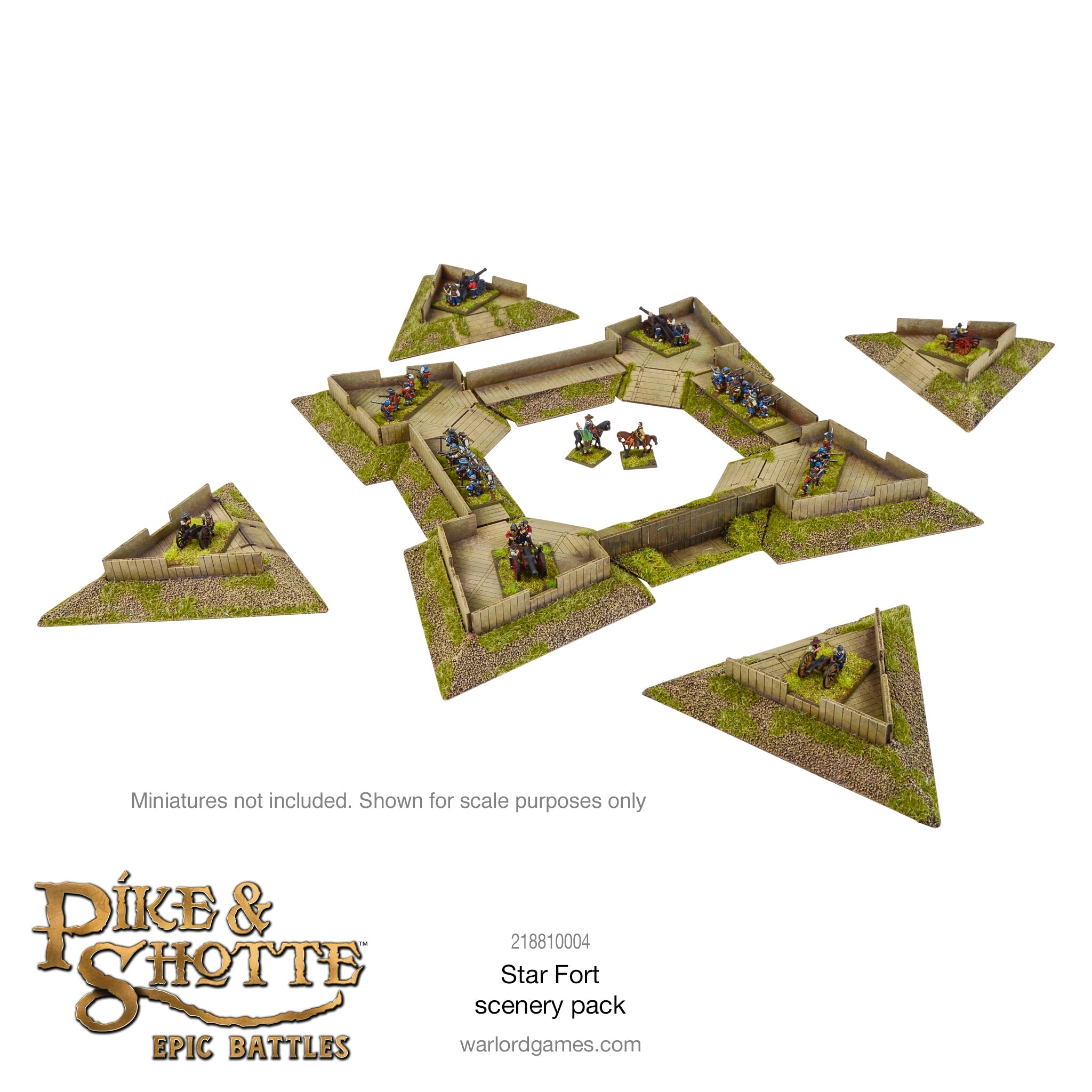 Epic Pike & Shotte - Star Fort Scenery Pack