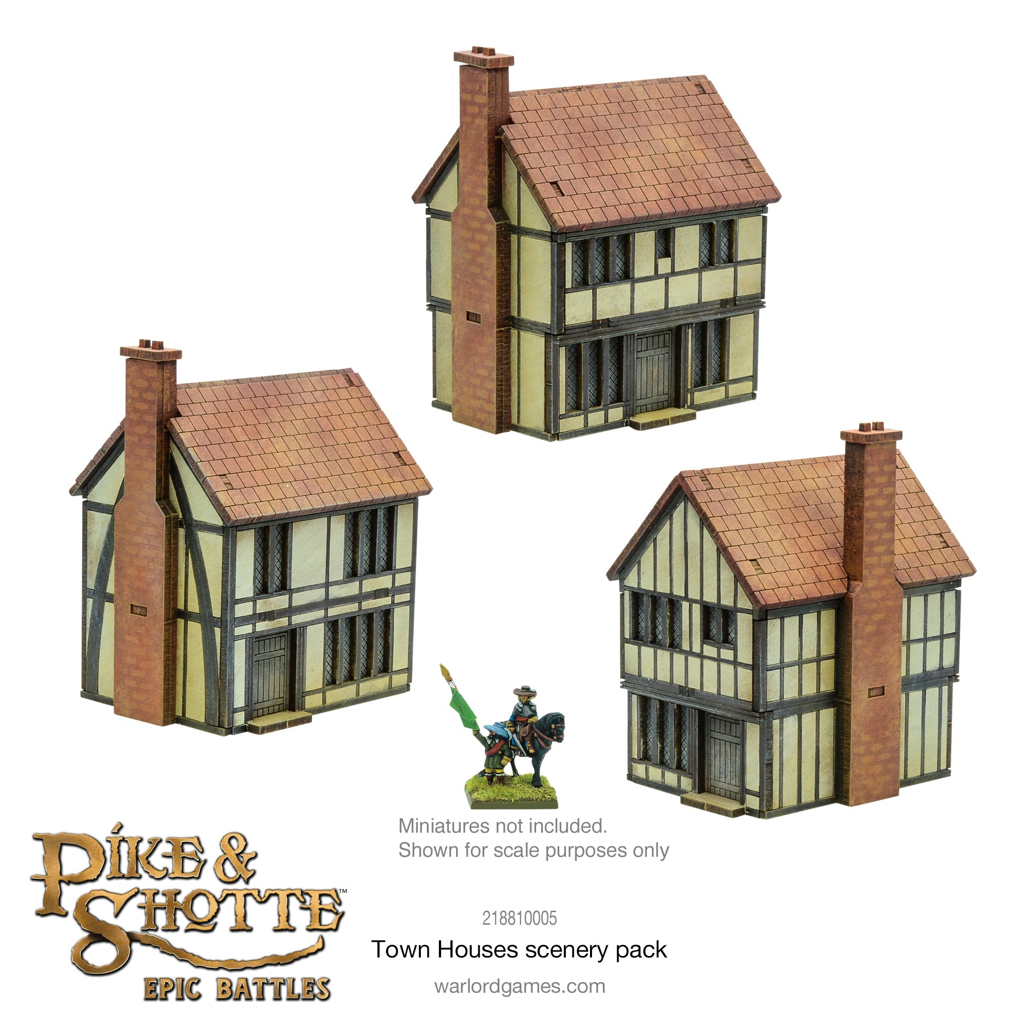 Epic Pike & Shotte - Town Houses Scenery Pack