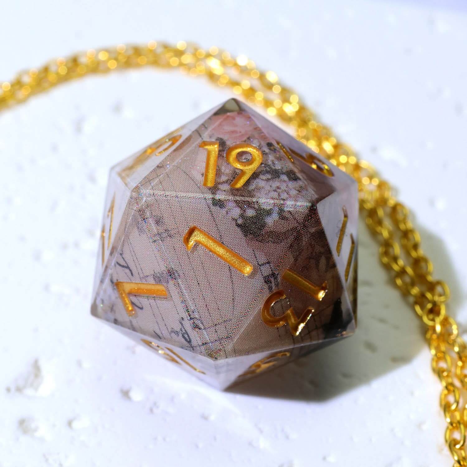 Sonnet of Thorns | Art Core Dice| 7 Piece Set - The Ork Forge