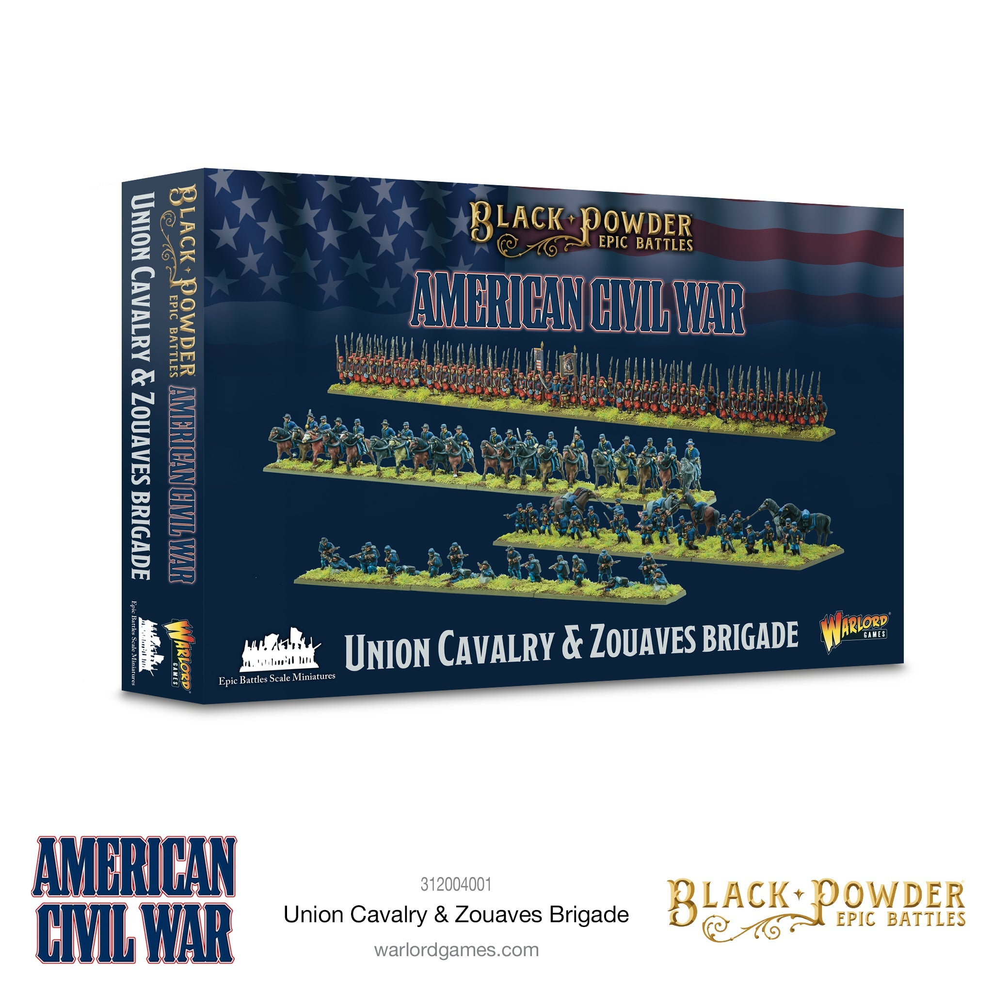 Epic Black Powder - ACW Union Cavalry & Zouaves Brigade