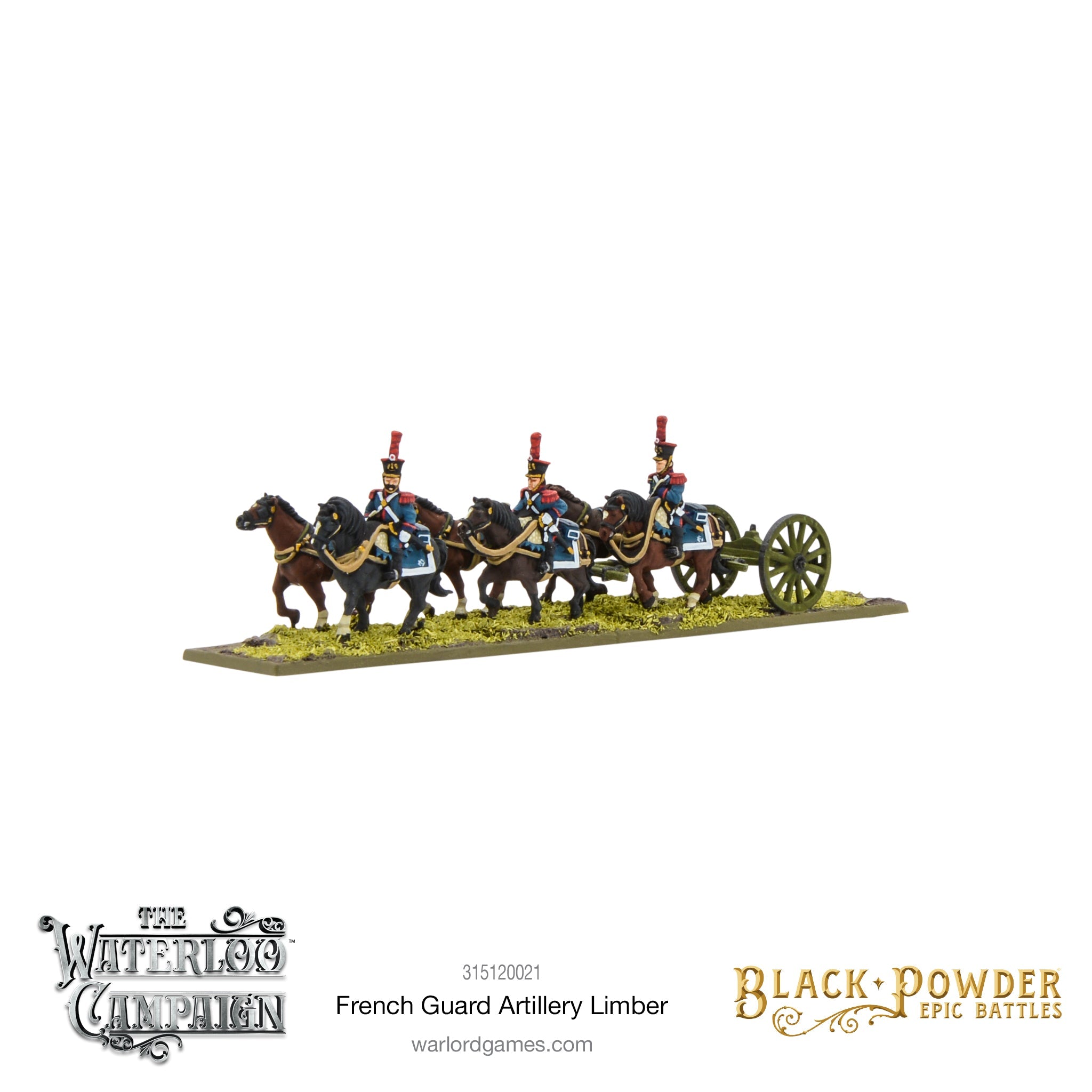 Epic Black Powder - Napoleonic French Guard Artillery Limber
