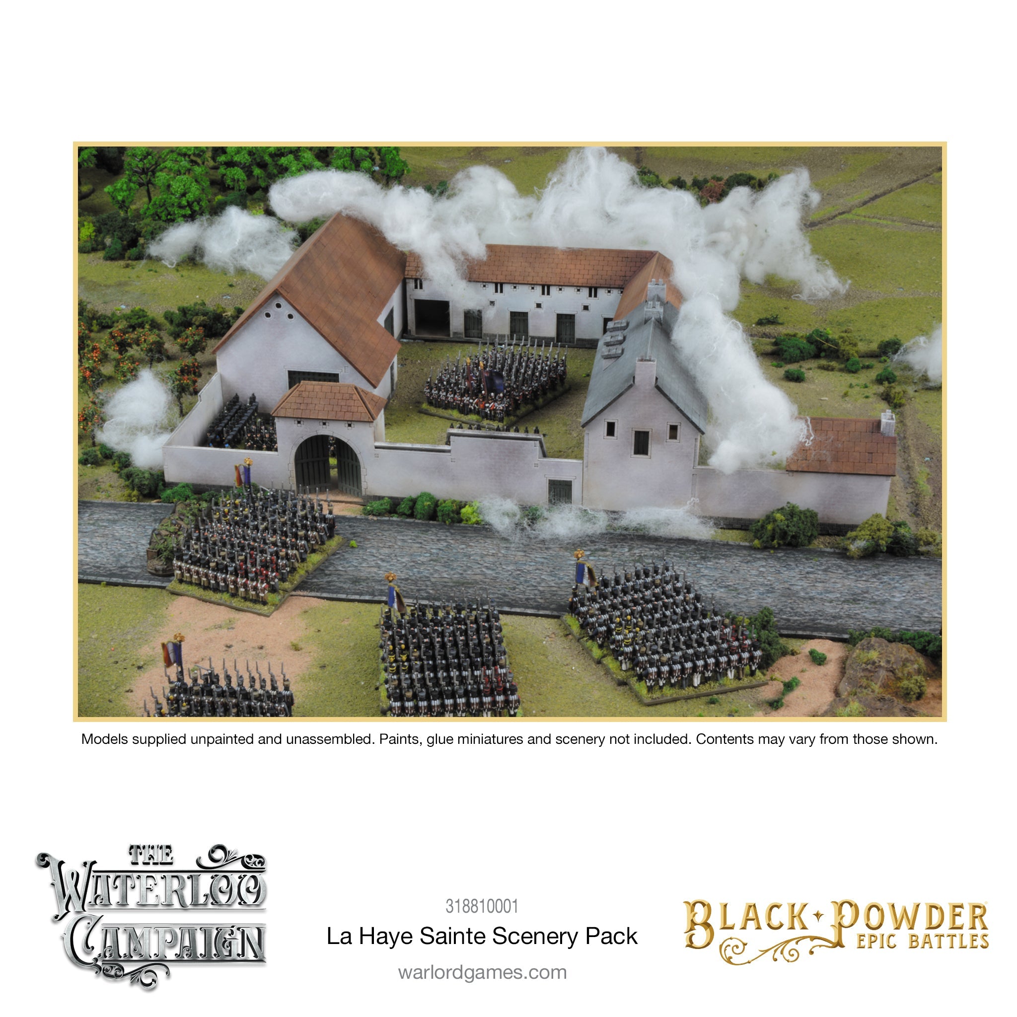 Epic Black Powder - La Haye Sainte (15mm)