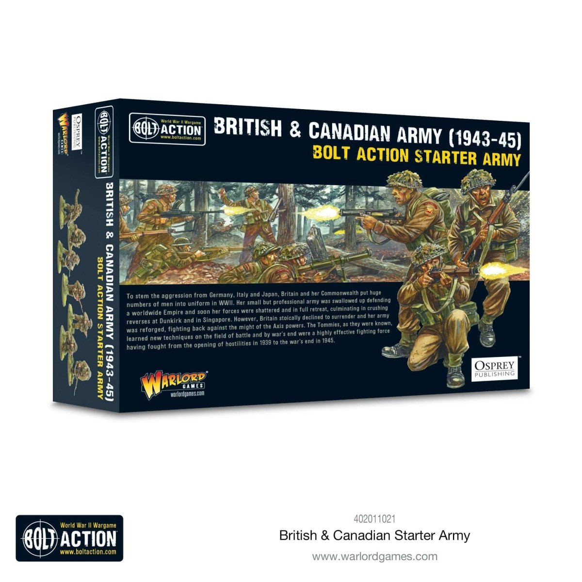 British & Canadian Army (1943 - 45) Starter Army - The Ork Forge