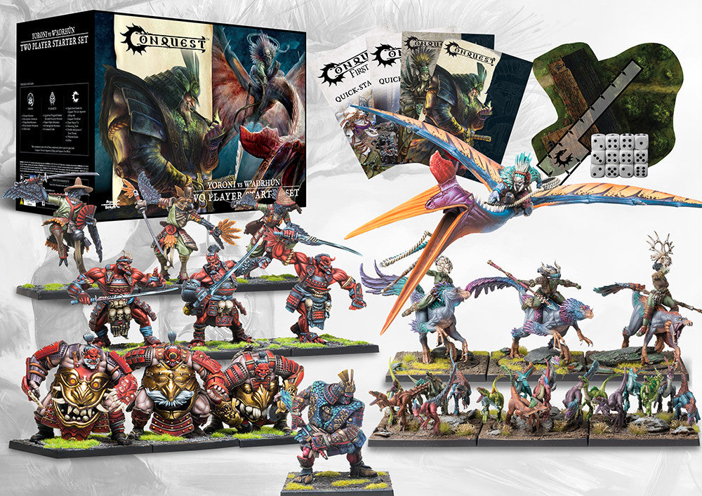 Conquest: Conquest Two Player Value Set - Yoroni vs W’adrhŭn