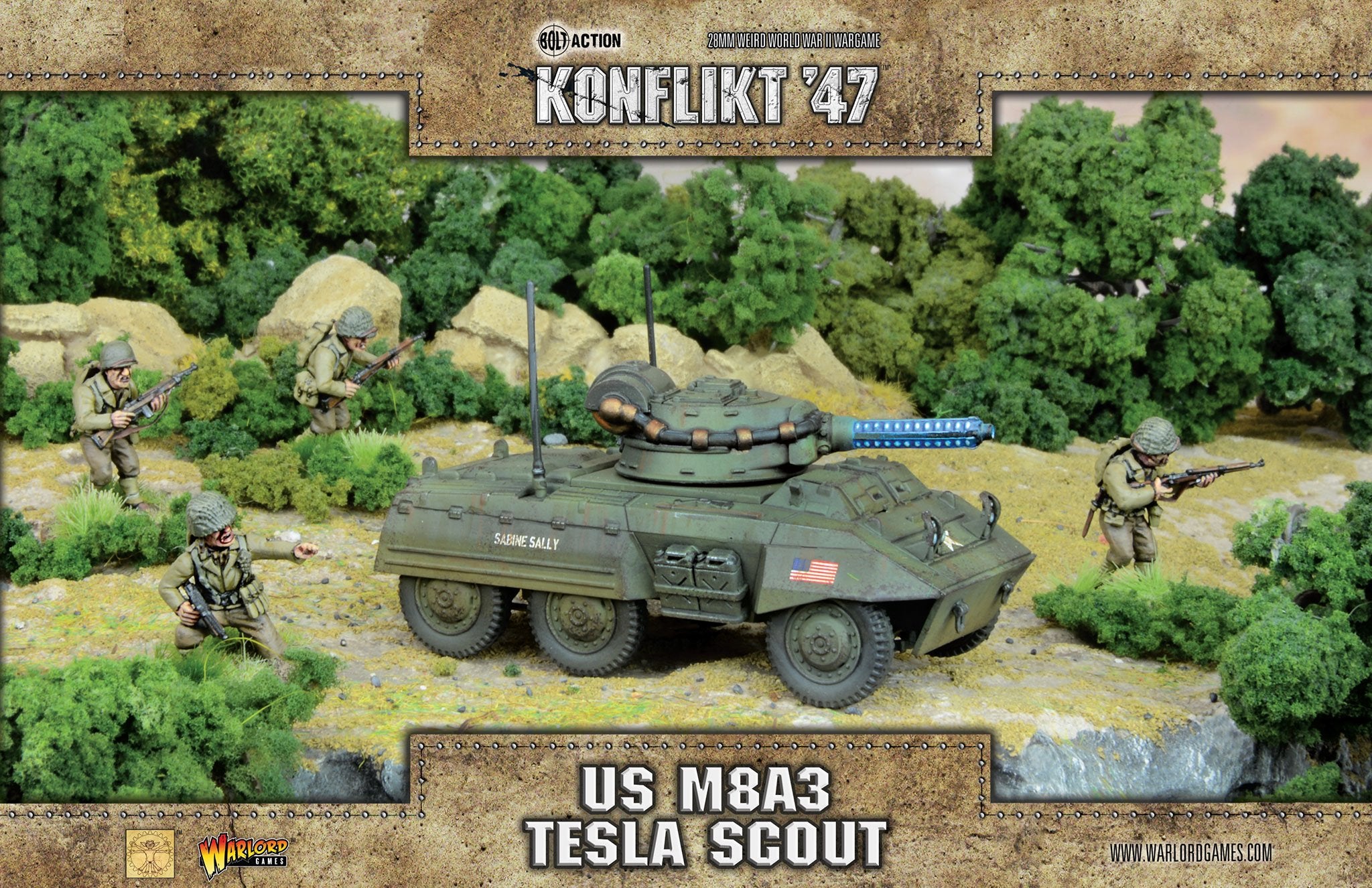 Konflikt '47 US M8A3 Tesla Scout