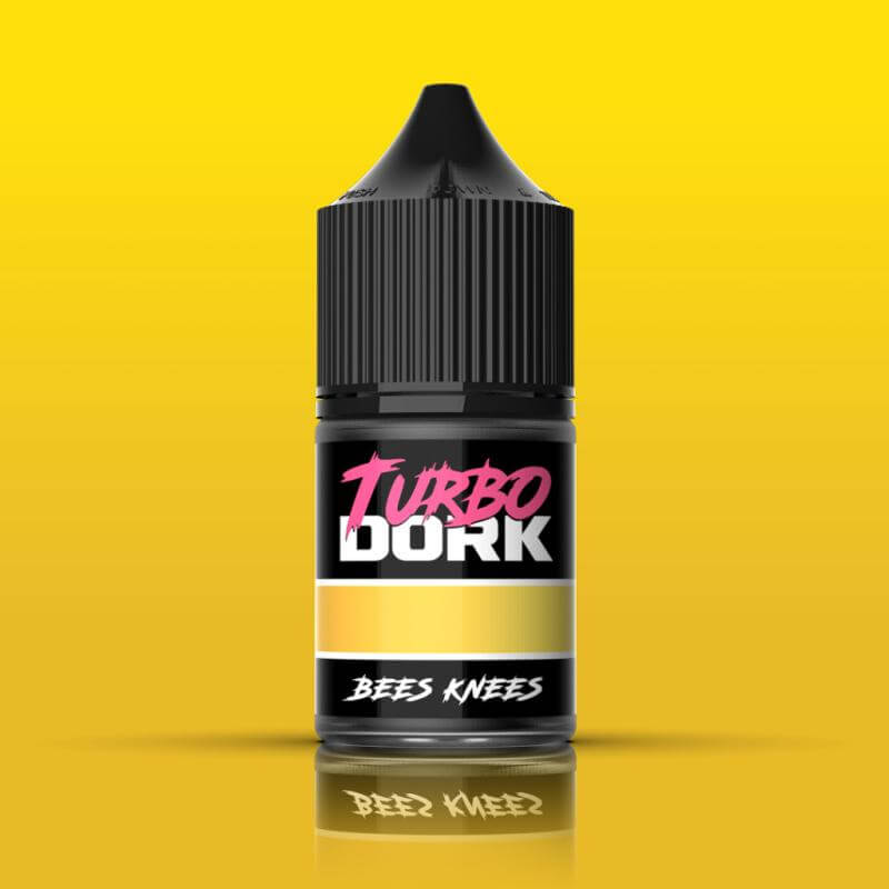 Turbo Dork: Bees Knees Metallic Acrylic Paint 22ml Bottle - The Ork Forge