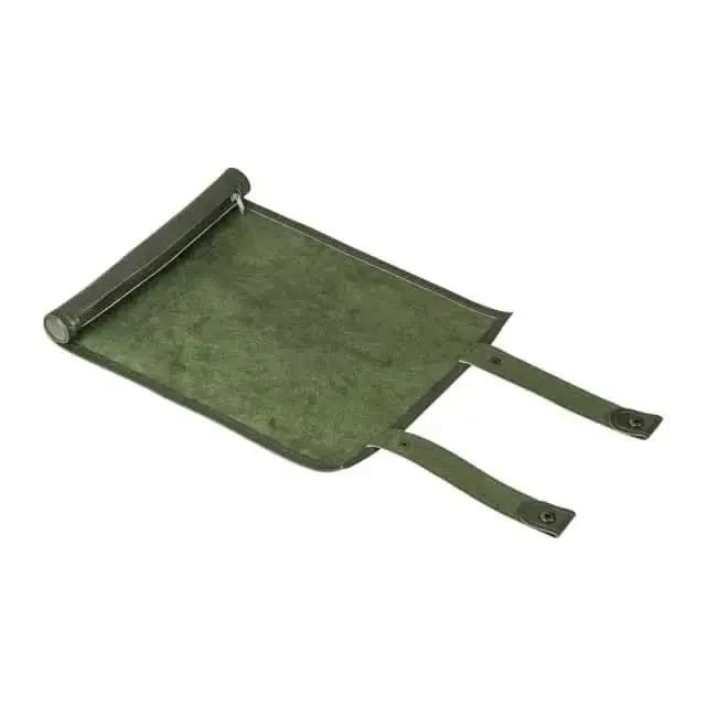 Scroll of Holding (Green) | Vegan Leather Dice Mat - The Ork Forge