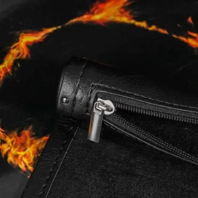 Scroll of Holding (Black) | Vegan Leather Dice Mat - The Ork Forge