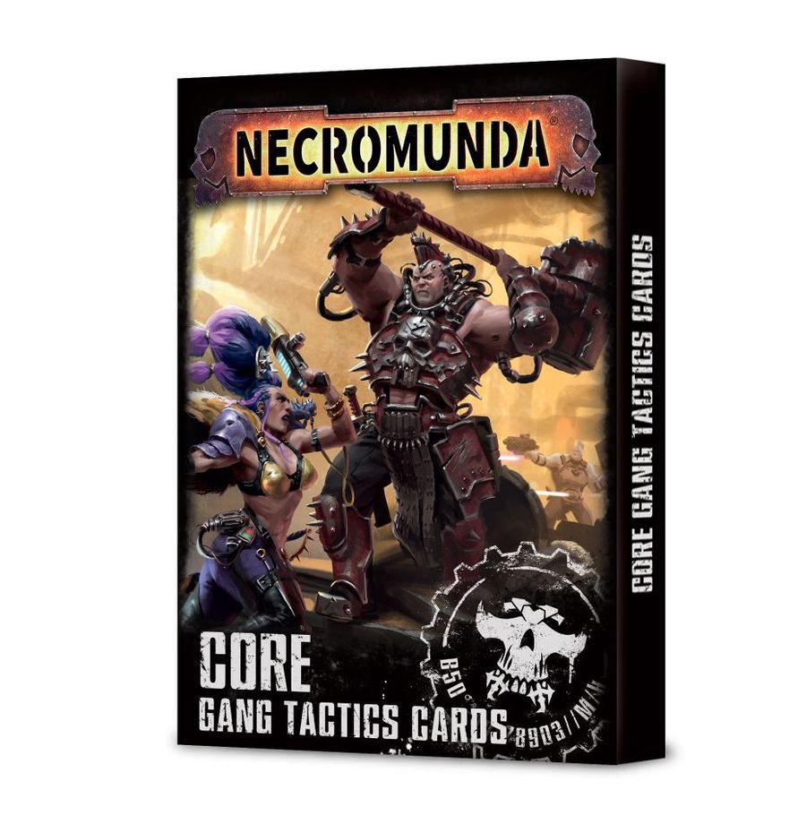 Necromunda: Core Gang Tactics Cards (English)