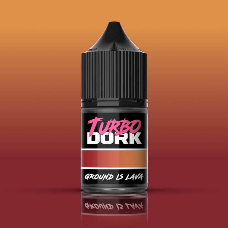 Turbo Dork: Ground Is Lava TurboShift Acrylic Paint 22ml Bottle - The Ork Forge