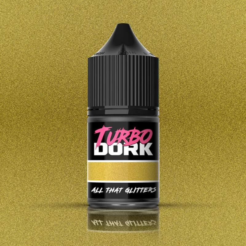 Turbo Dork: All That Glitters Metallic Acrylic Paint 22ml Bottle - The Ork Forge