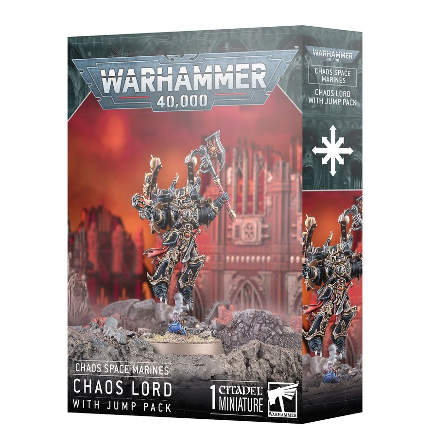 Warhammer 40,000: Chaos Lord With Jump Pack