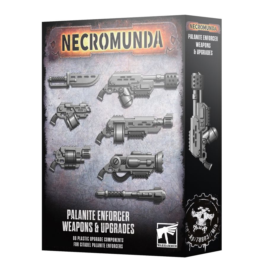Palanite Enforcer Weapons & Upgrades