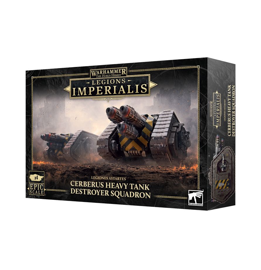 Legions Imperialis: Cerberus Heavy Tank Destroyer Squadron