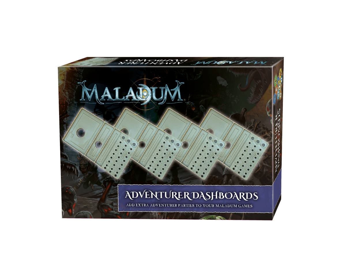 Maladum Adventurer Dashboards - The Ork Forge