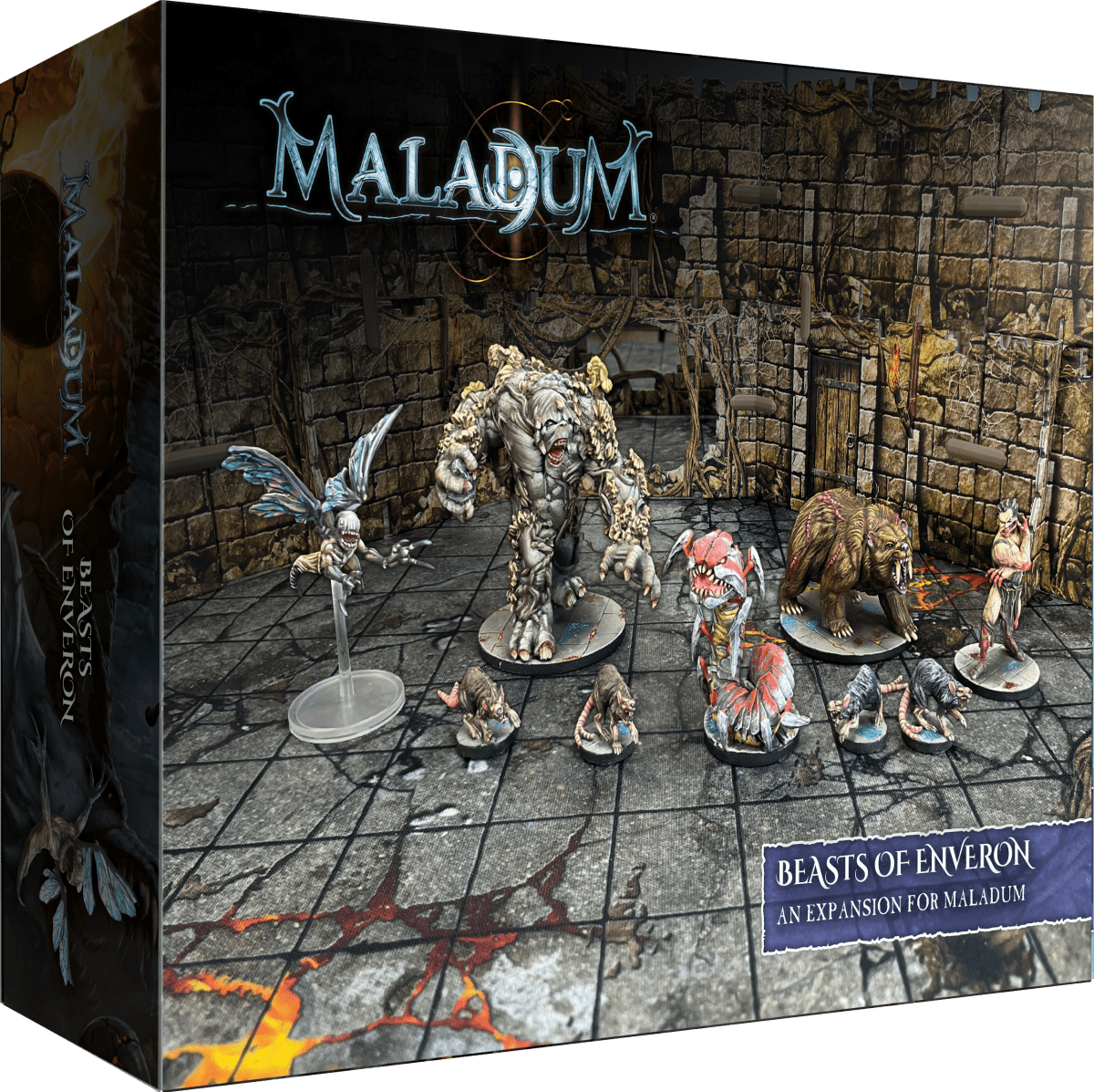 Maladum Beasts of Enveron Expansion - The Ork Forge