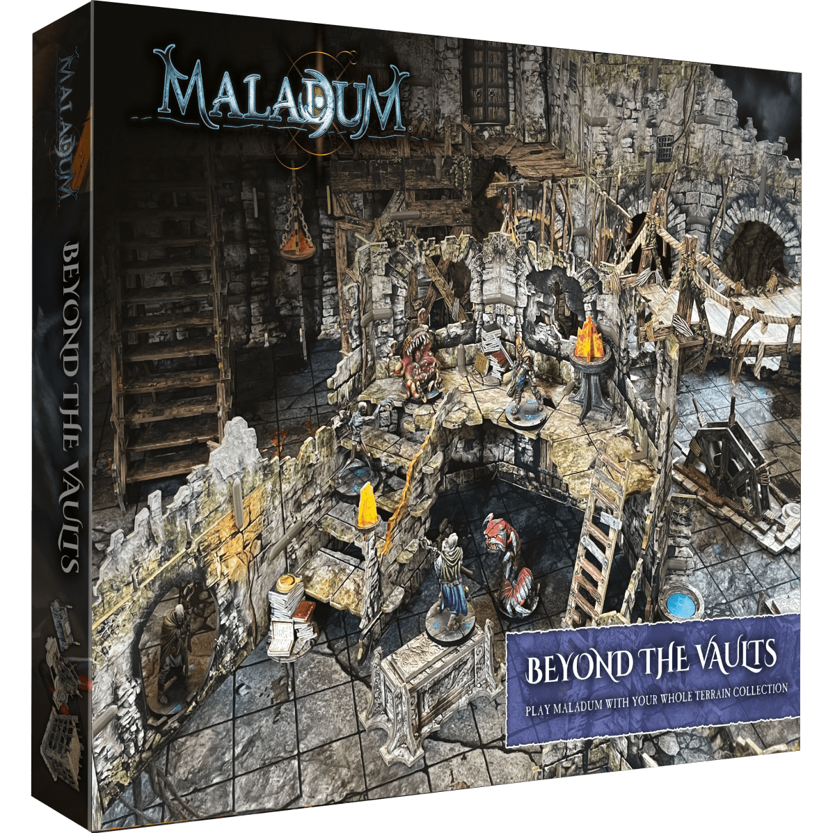 Maladum Beyond the Vaults - The Ork Forge