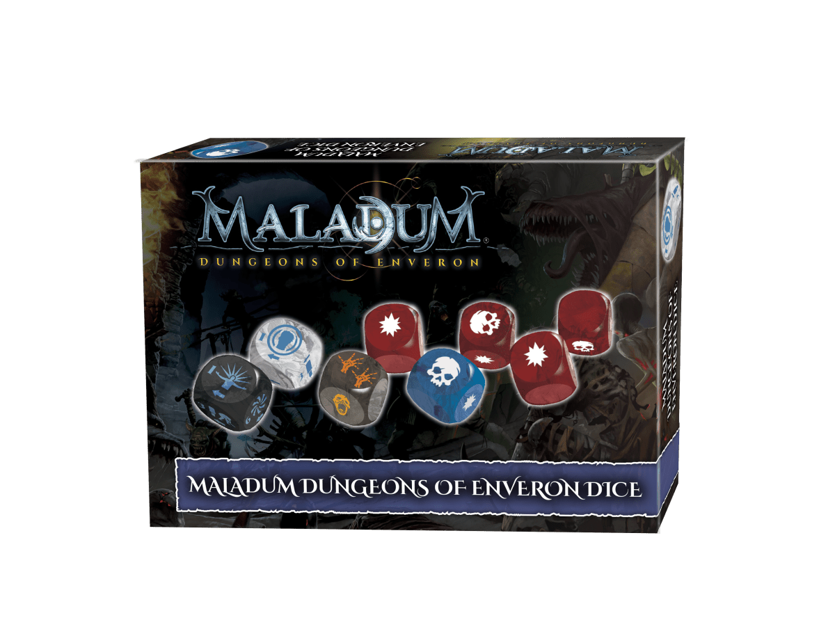 Maladum Dungeons of Enveron Dice - The Ork Forge