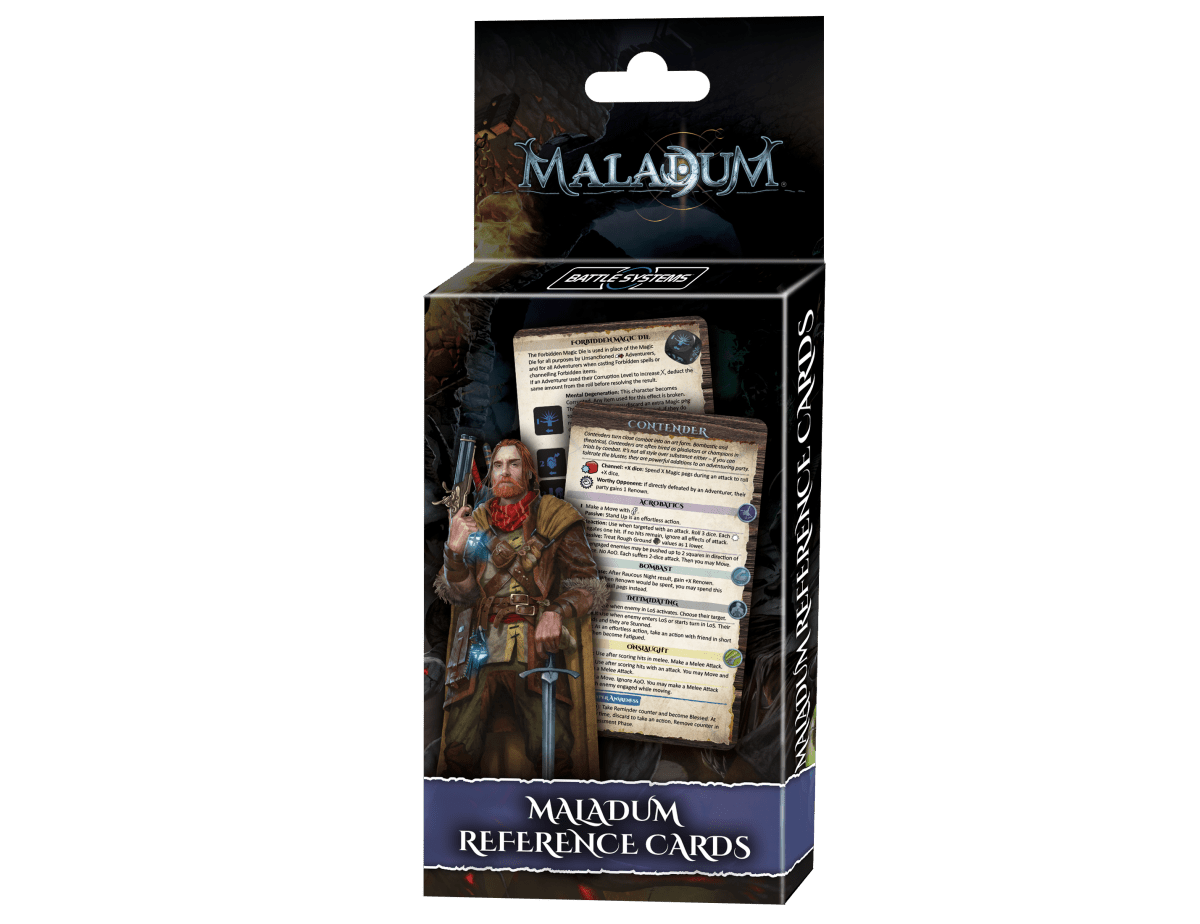 Maladum Reference Cards - The Ork Forge