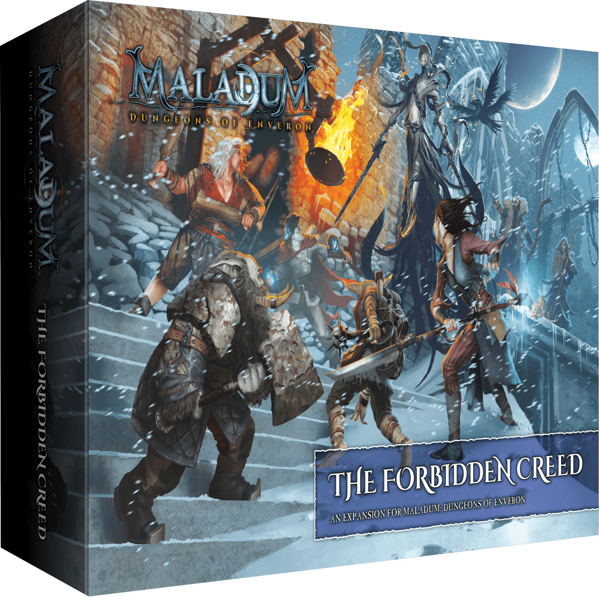 Maladum The Forbidden Creed Expansion - The Ork Forge