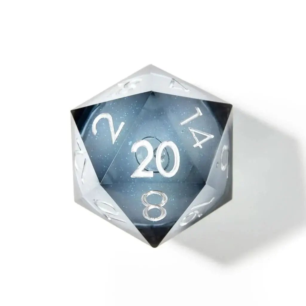 Unseelie | 50mm D20 | Oversized Liquid Core - The Ork Forge