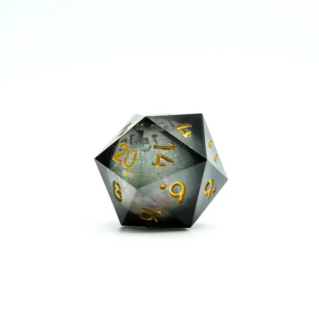 Arcane Cosmos | 33mm D20 | Oversized Liquid Core - The Ork Forge