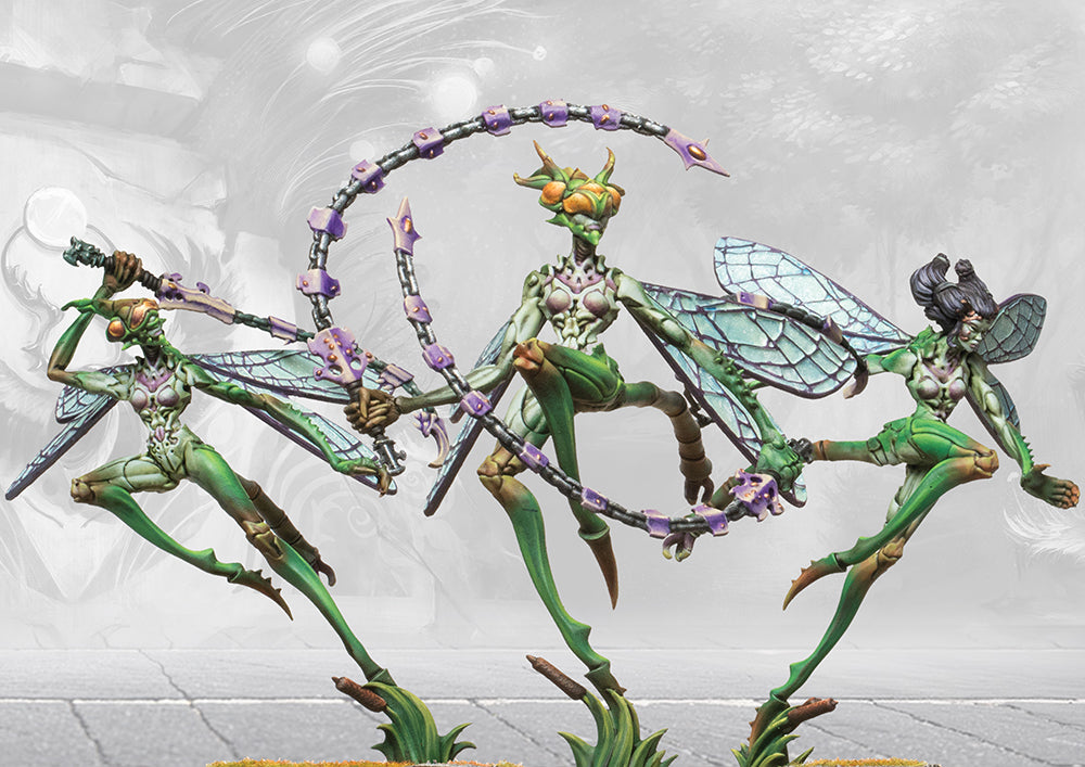 Conquest: Weaver Courts: Scalie Dancers (pronounced Skell)