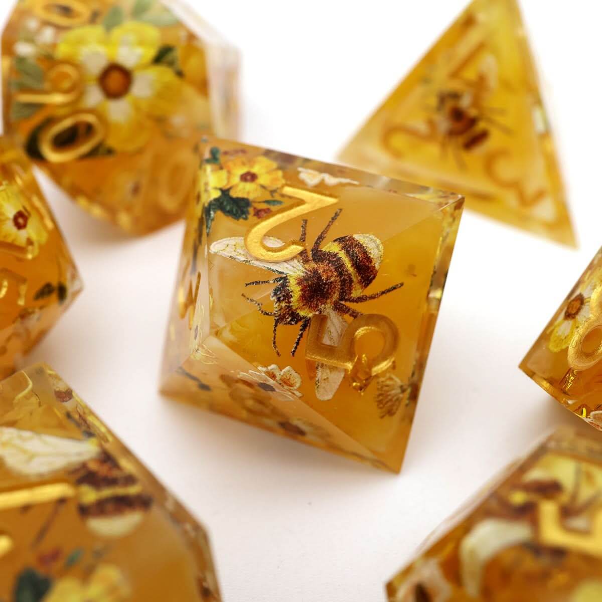 Druids Apiary | Art Core Dice | 7 Piece Set - The Ork Forge