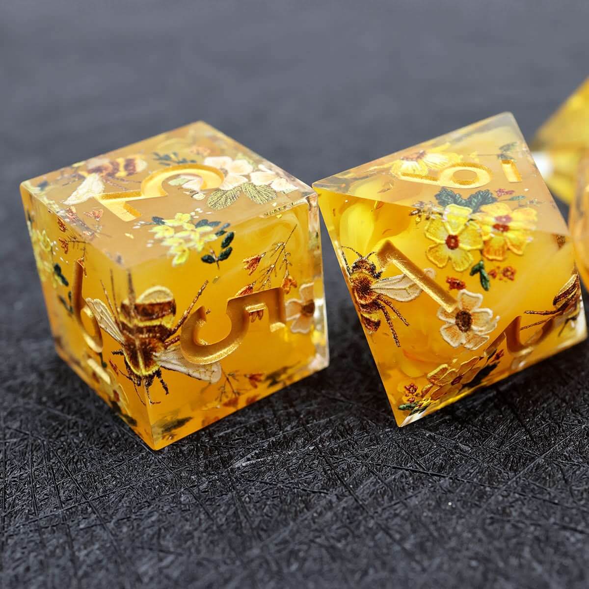 Druids Apiary | Art Core Dice | 7 Piece Set - The Ork Forge
