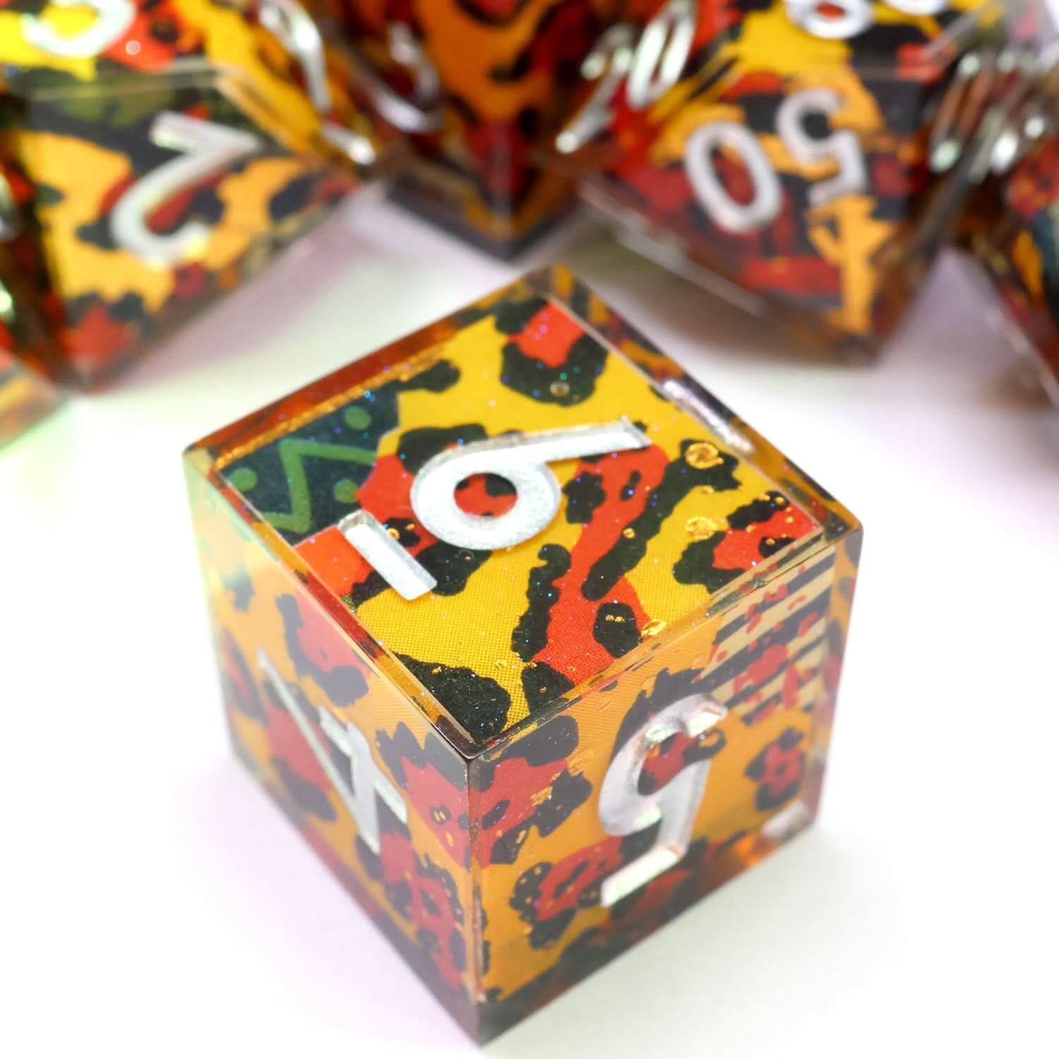 Hexbound Relic | Art Core Dice | 7 Piece Set - The Ork Forge