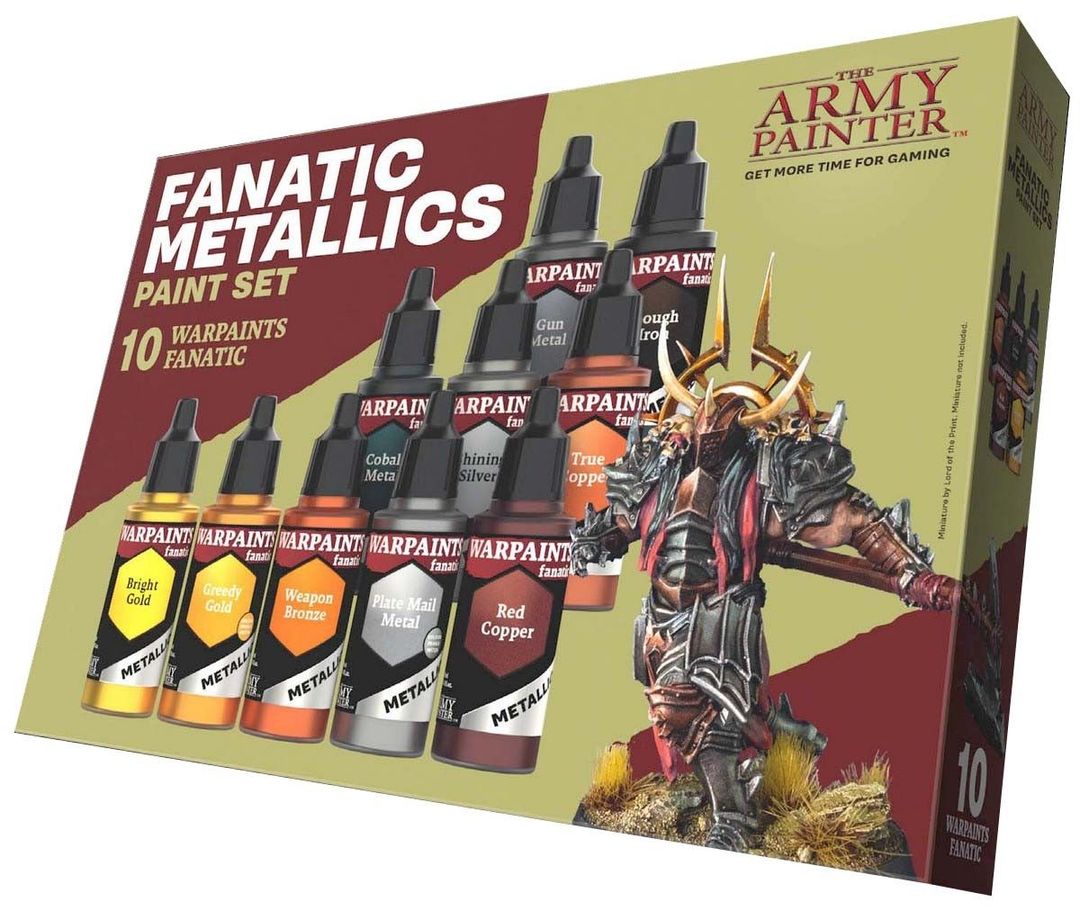 The Army Painter: Warpaints Fanatic Metallics Paint Set