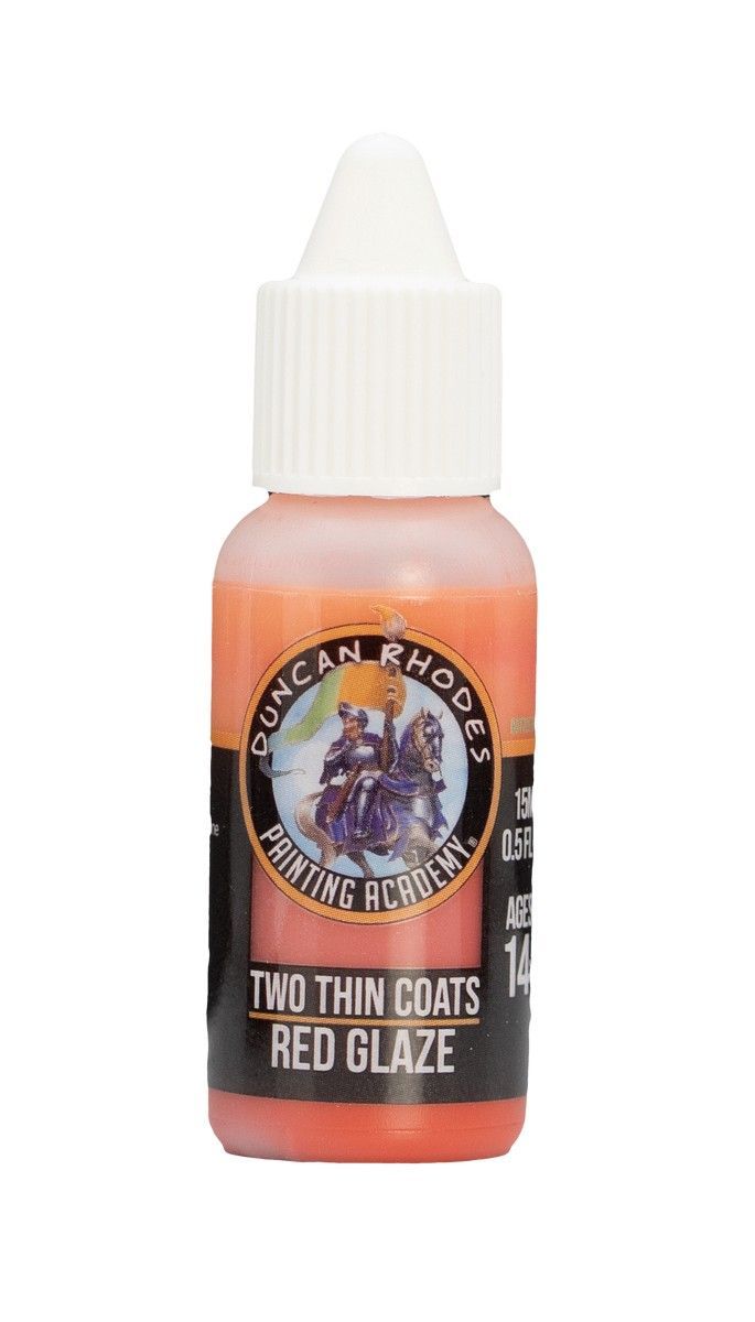 Two Thin Coats: Red Glaze