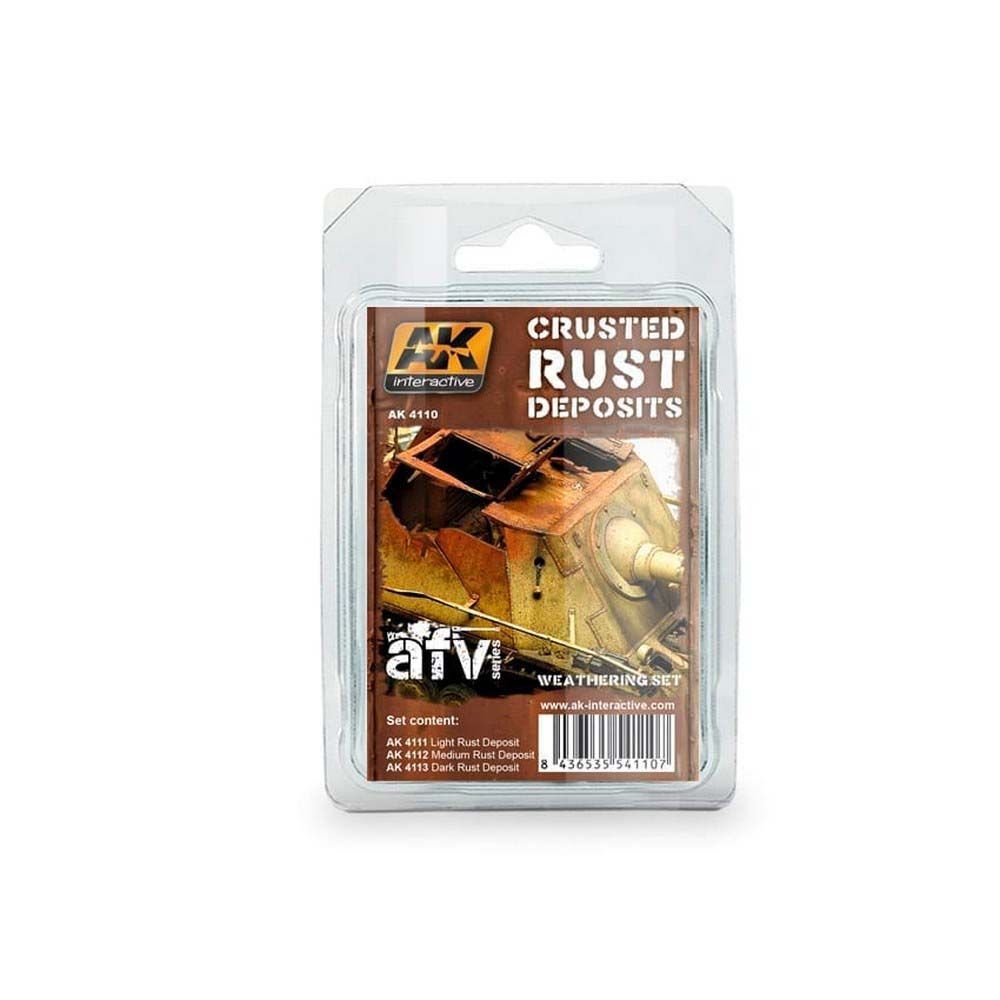 Weathering: Crusted Rust Deposits