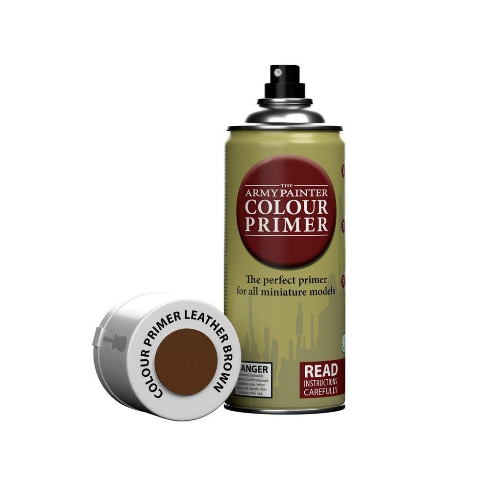 The Army Painter Colour Primer: Leather Brown