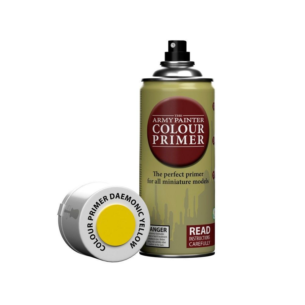 The Army Painter Colour Primer: Daemonic Yellow