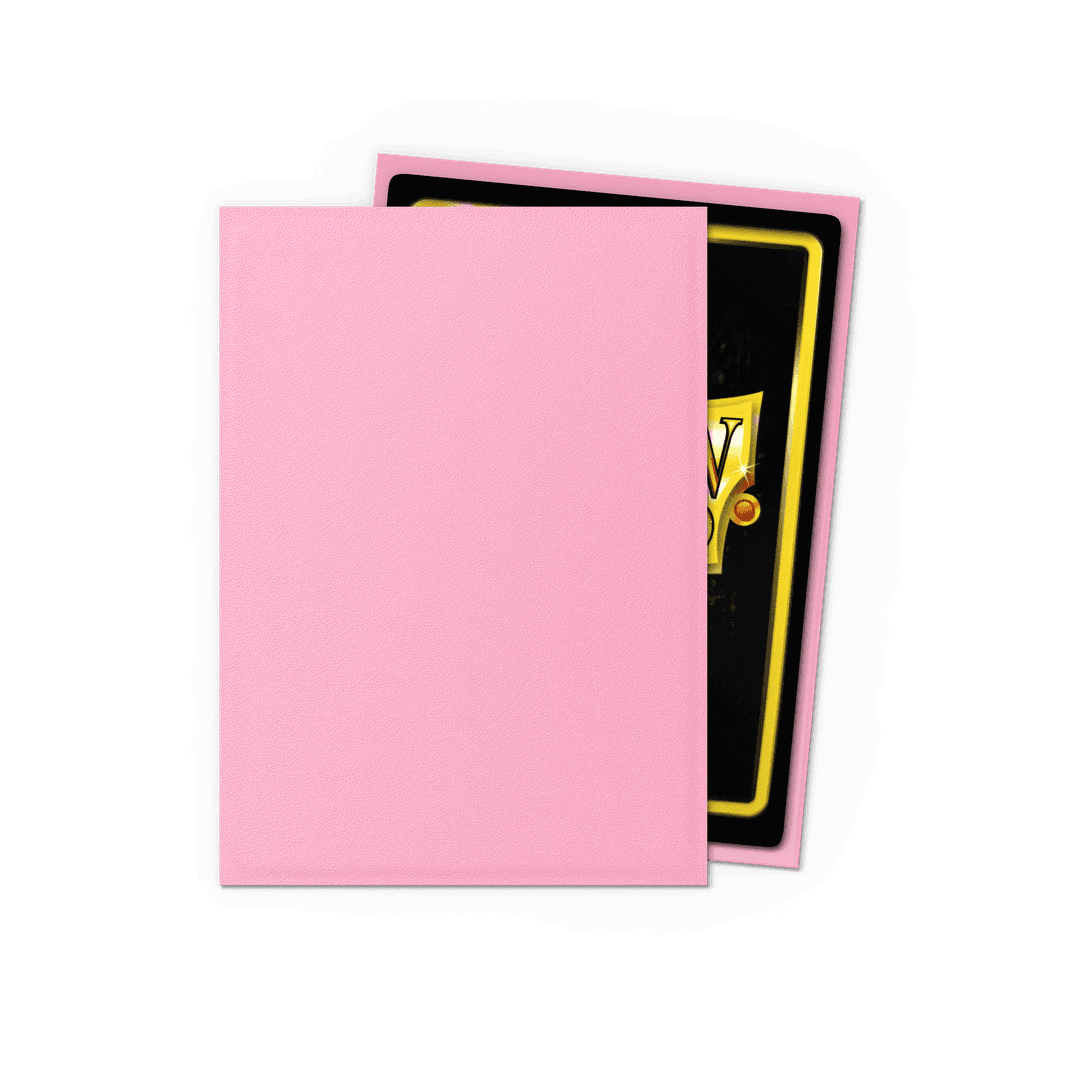 Dragon Shield Sleeves Matte Pink (100)