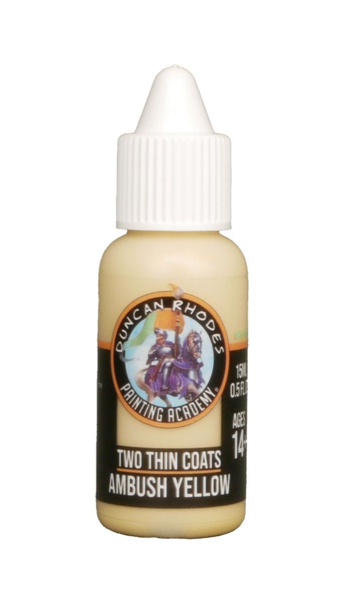 Two Thin Coats: Ambush Yellow