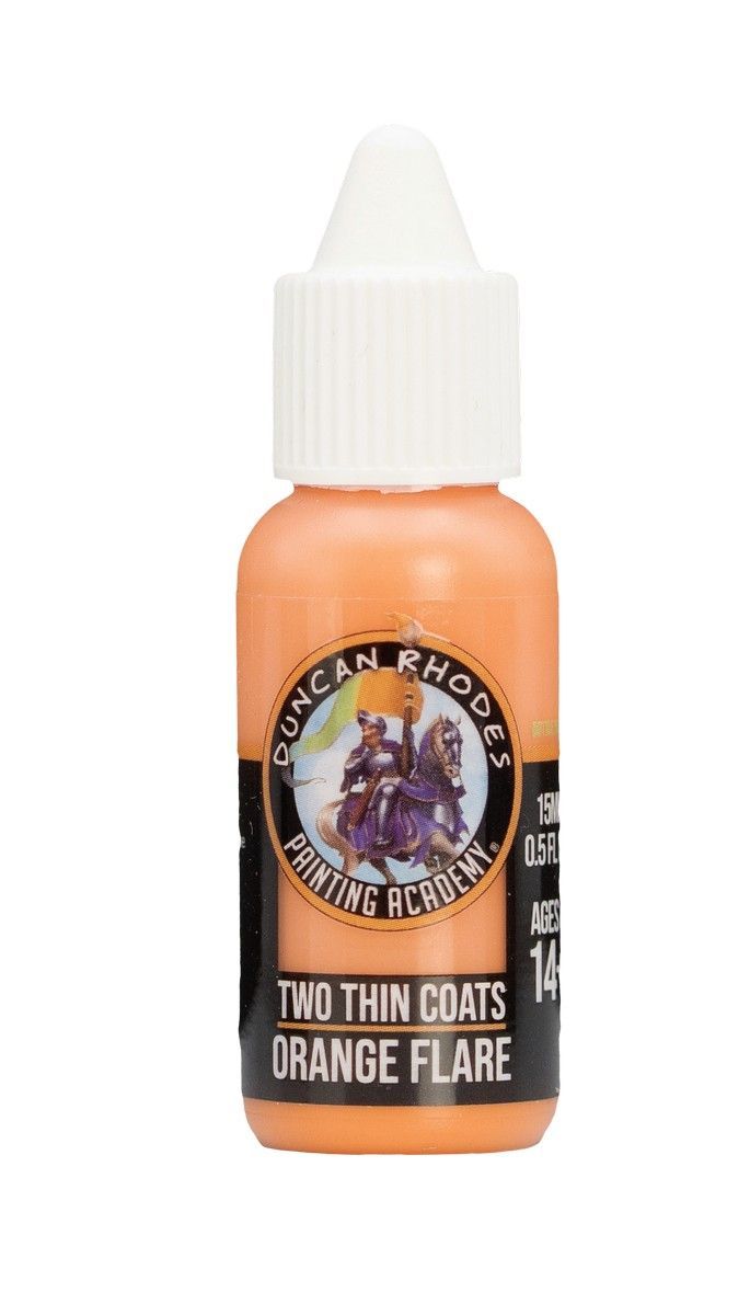 Two Thin Coats: Orange Flare