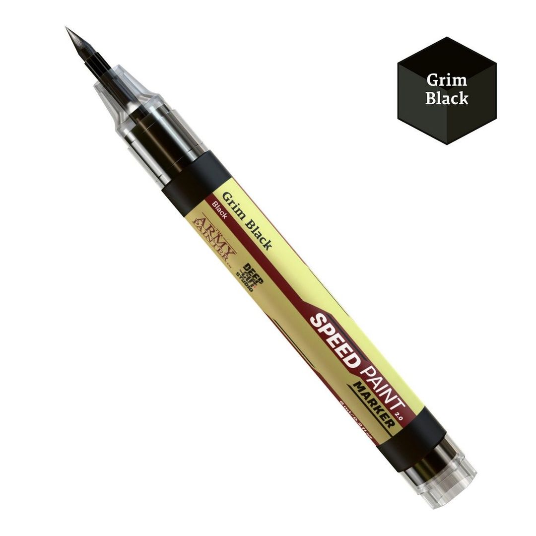 The Army Painter Speedpaint Marker: Grim Black