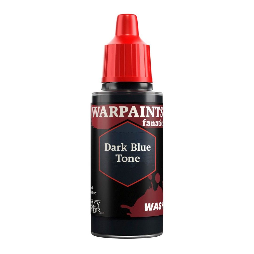 The Army Painter: Warpaints Fanatic Wash: Dark Blue Tone - 18ml