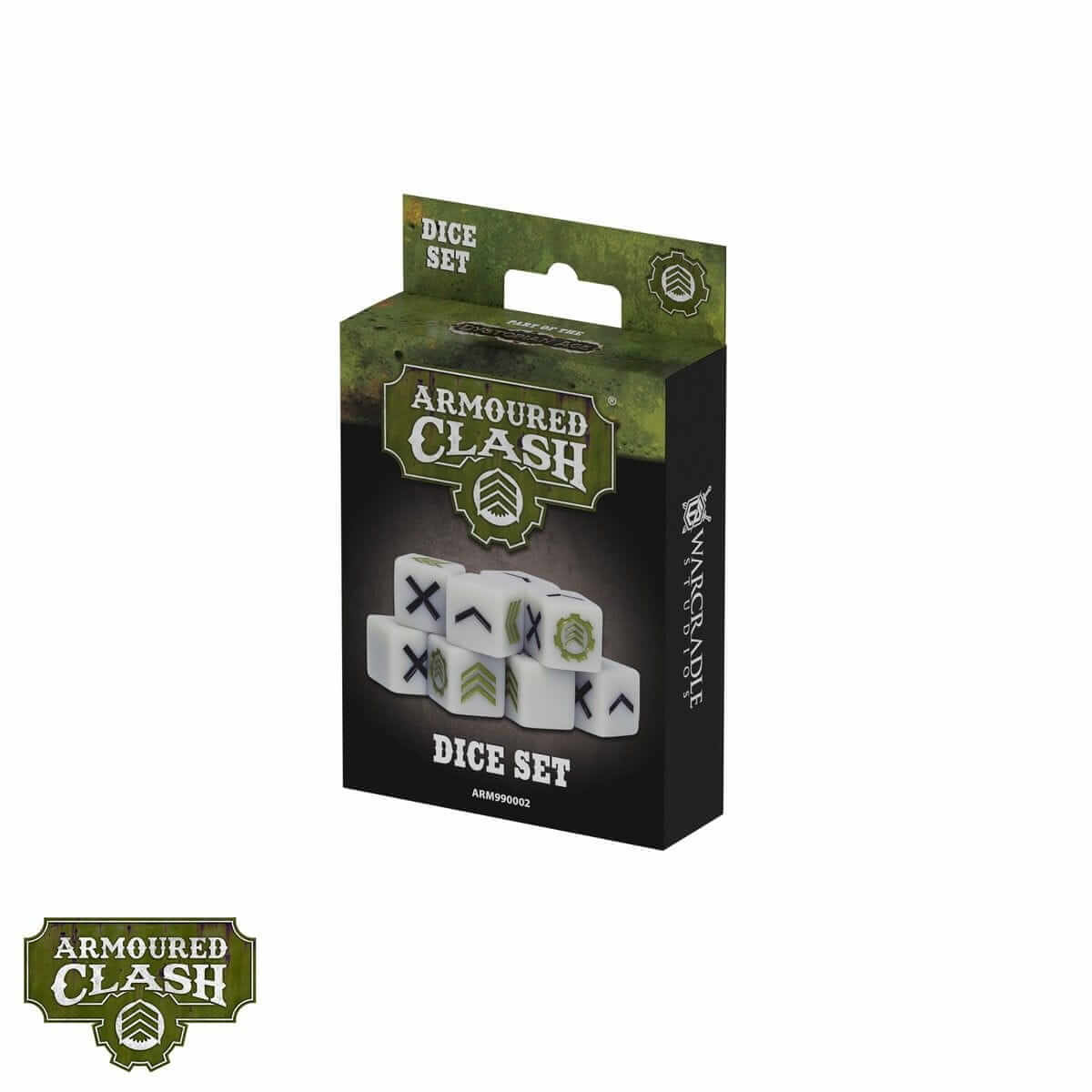 Armoured Clash Dice Set - The Ork Forge