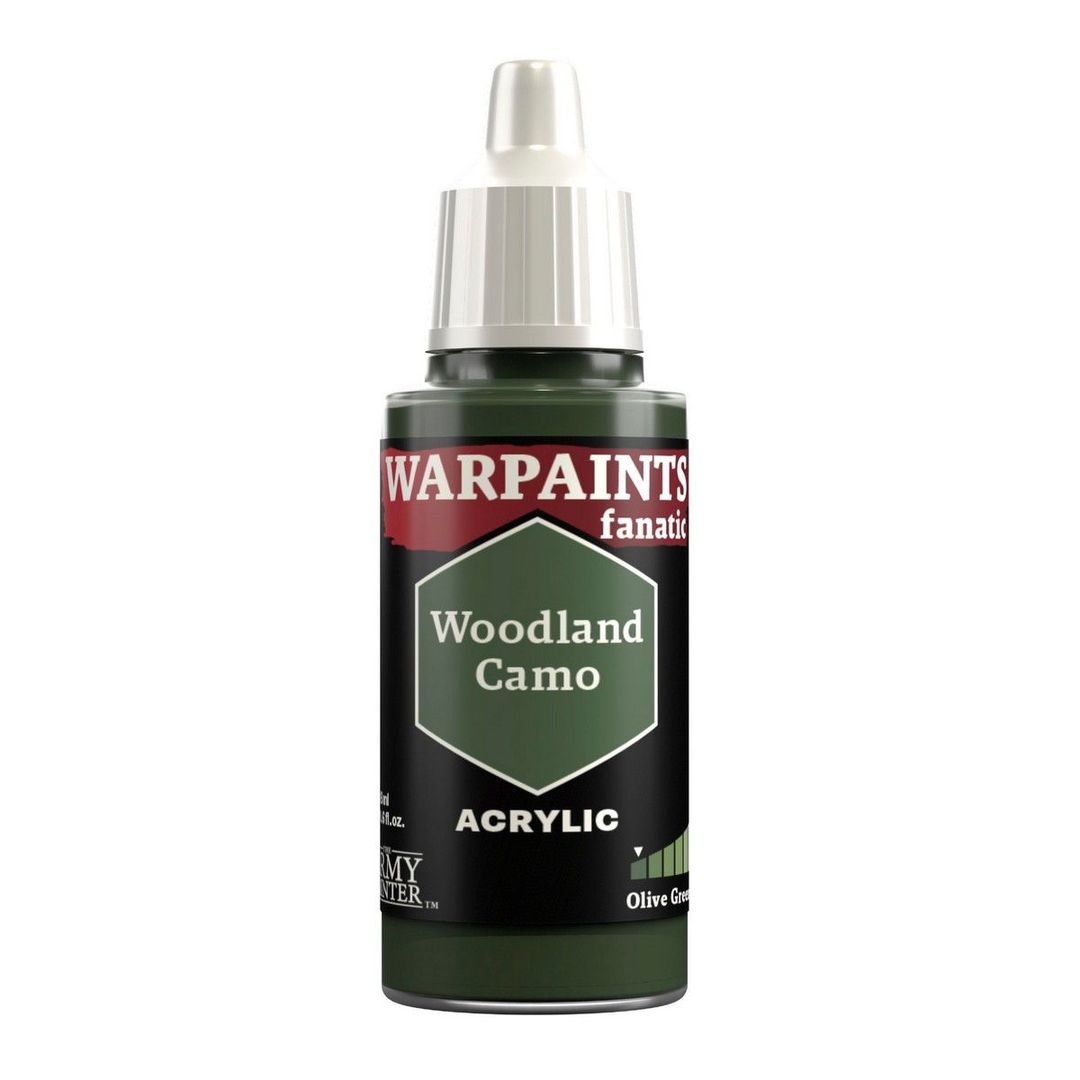 The Army Painter: Warpaints Fanatic: Woodland Camo - 18ml