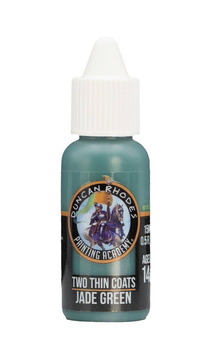 Two Thin Coats: Jade Green