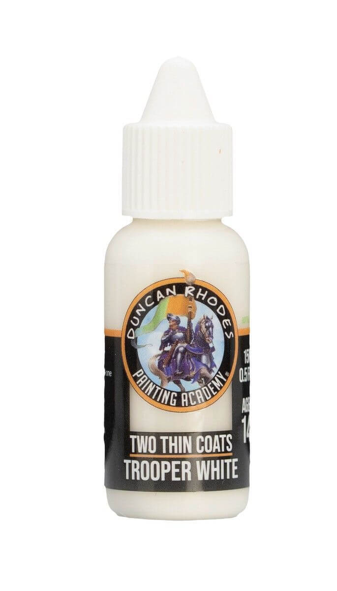 Two Thin Coats: Trooper White