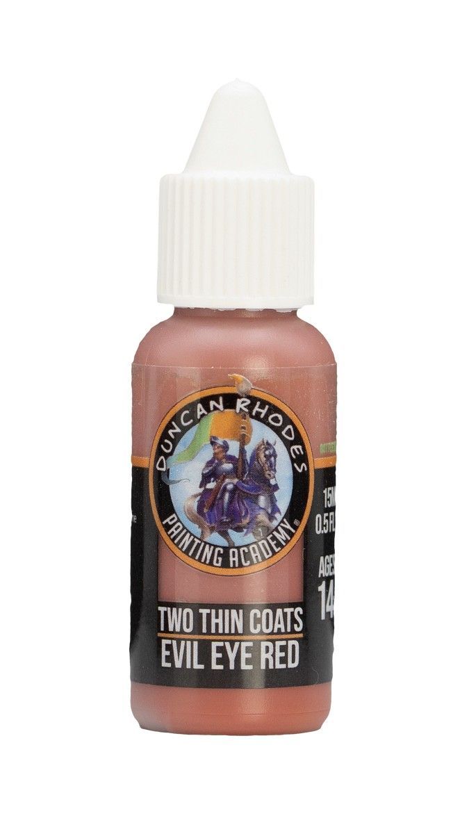 Two Thin Coats: Evil Eye Red