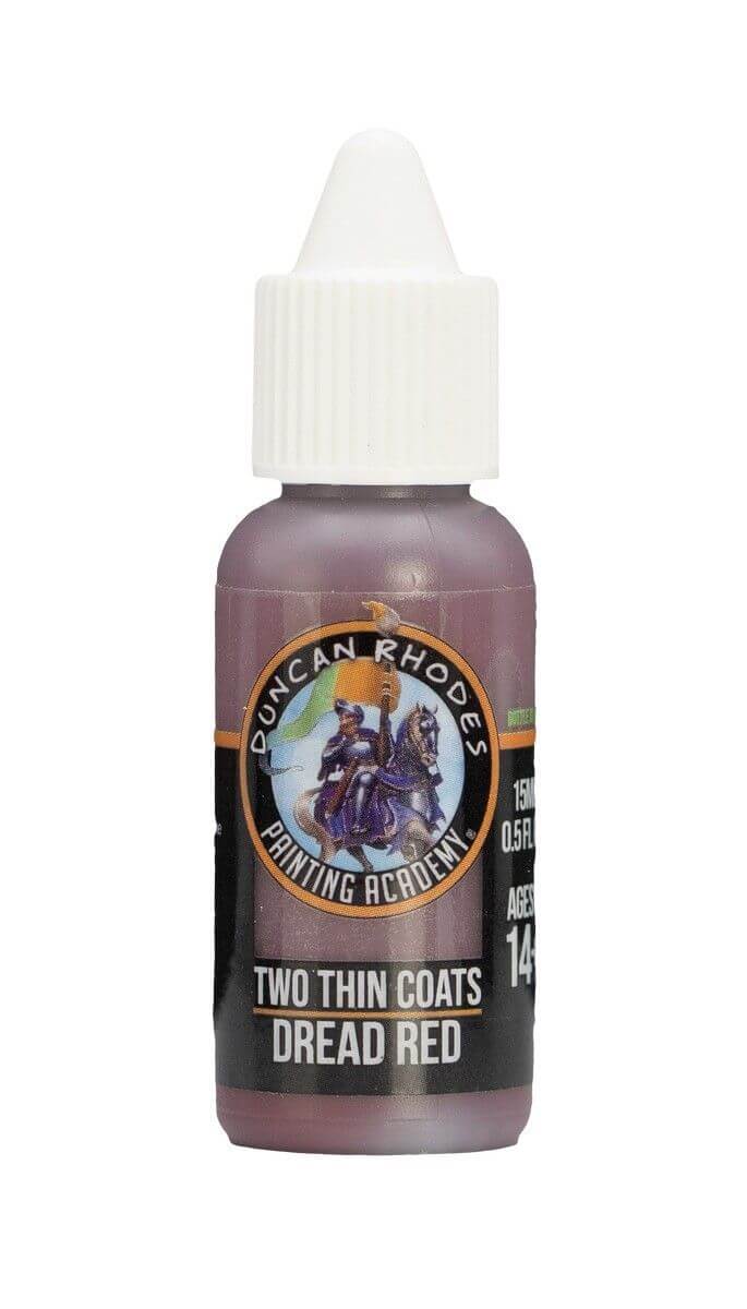 Two Thin Coats: Dread Red